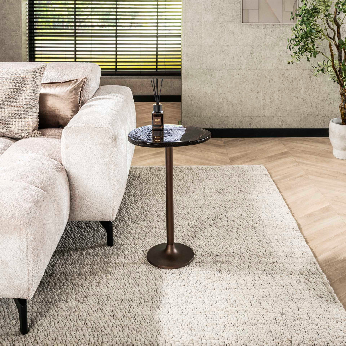 Table d'appoint Vigo - Cuivre Antique 60 cm 