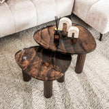 Table basse Liva S – Cuivre antique 