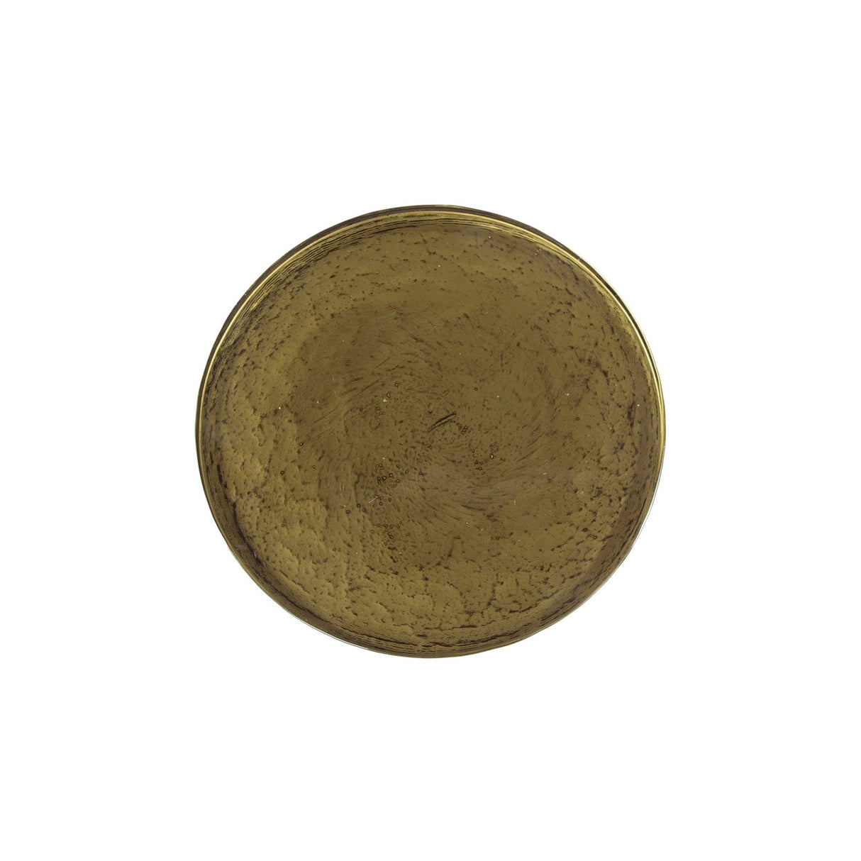 Table d'appoint Goutte S - Or Antique - 30x30x45 cm 