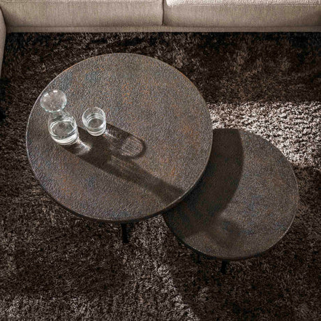 Venta Ensemble de tables basses Ferro métallique 74 cm (ensemble de 2) 