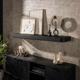 Étagère murale de 150 cm, gris métallisé Aeris 