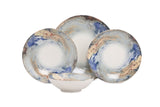 GBSATN24KY4101615 Blanc Bleu Or 100% PORCELAINE
