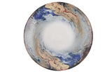 GBSATN24KY4101615 Blanc Bleu Or 100% PORCELAINE