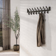 Portemanteaux - Portemanteau Industriel Kym 2x8 - angle Métal Bronze - Dimehouse