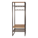 Kapstokken - Garderobemeubel Senna 70 cm Drift brown - Dimehouse