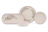 Lavanta 14 Blanc Violet Vert 100% CÉRAMIQUE 19 cm de large