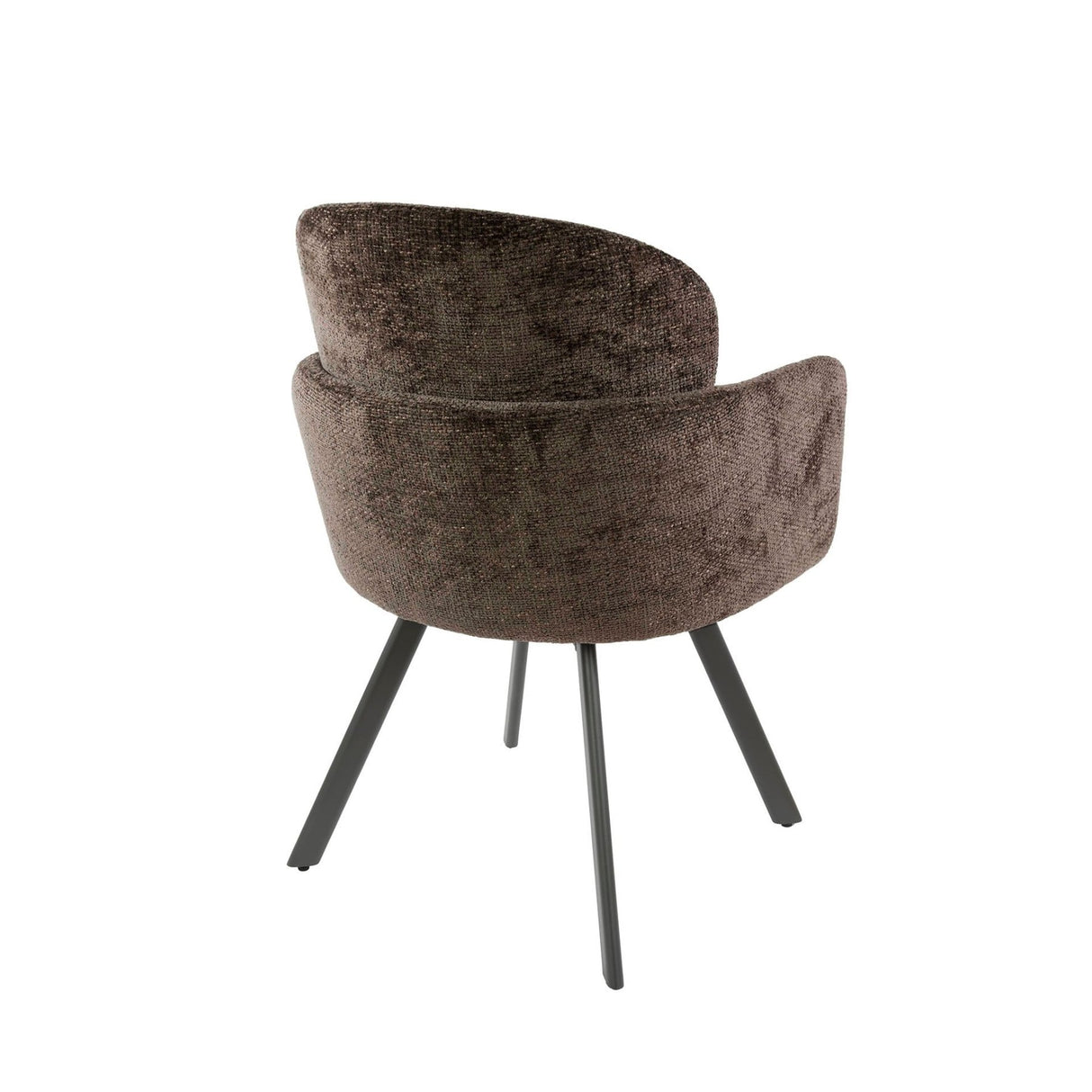 Eetkamerstoelen - Set van 2 Moderne eetkamerstoelen Luma Hoven Rich Taupe - Dimehouse