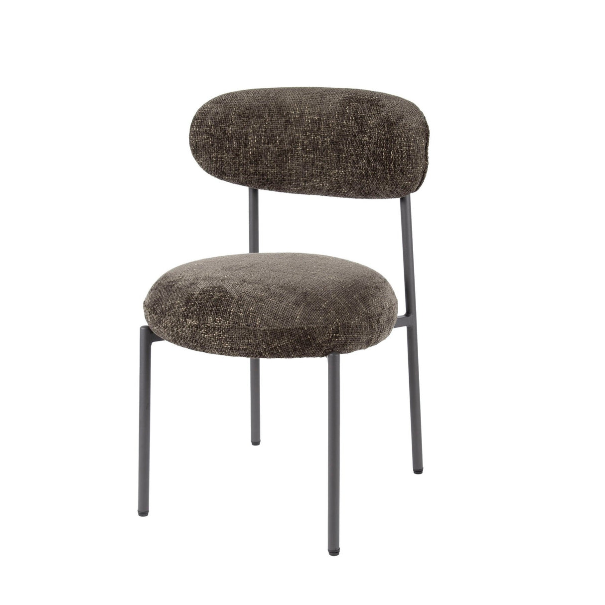 Chaise de salle à manger Aero Tissee Cargo Tissee en tissu Marron 