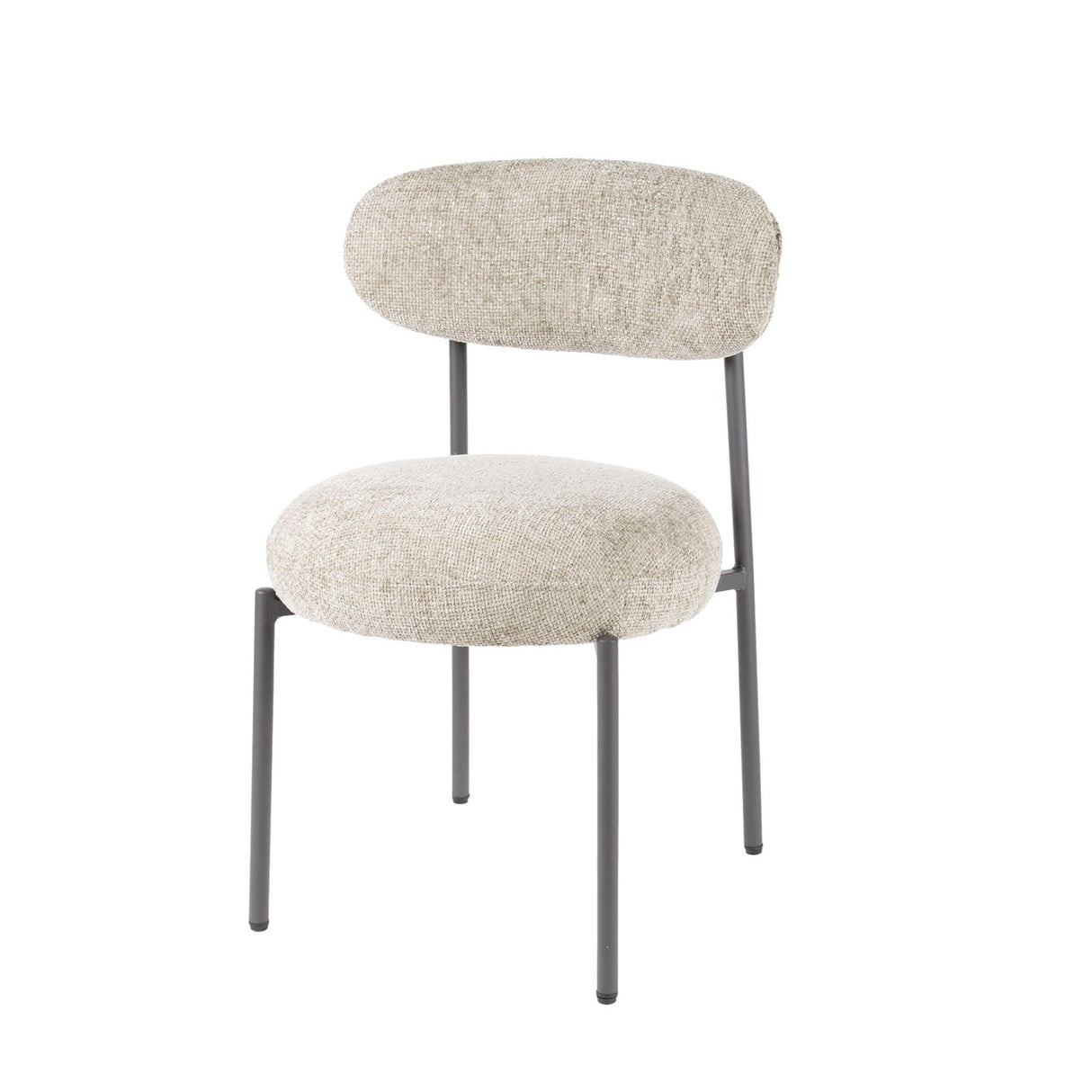 Ensemble de 2 chaises de salle à manger Aero Tissee Cargo Sable 