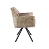 Chaise de salle à manger Lino Zand Pivotante 