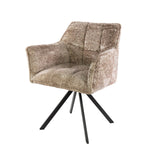 Chaise de salle à manger Lino Zand Pivotante 