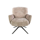 Fauteuil pivotant Savona Hoven Rich Fabric Sable