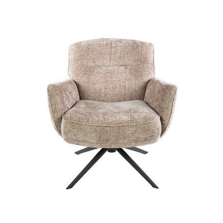 Fauteuils - Savona draaibare fauteuil Hoven Rich Stof Zand - Dimehouse