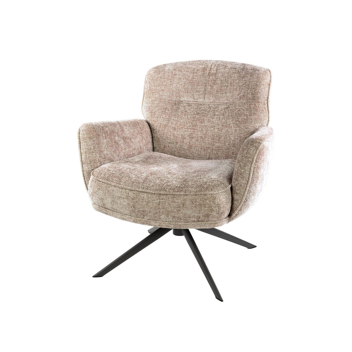 Fauteuil pivotant Savona Hoven Rich Fabric Sable