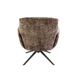 Fauteuil pivotant Savona Hoven Rich Fabric Champagne