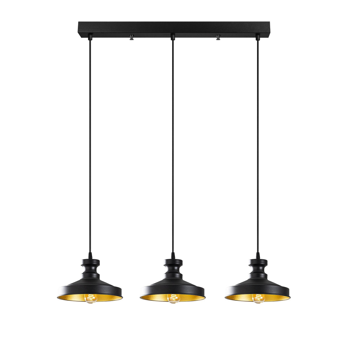 Hanglamp Zwart Metaal Allure