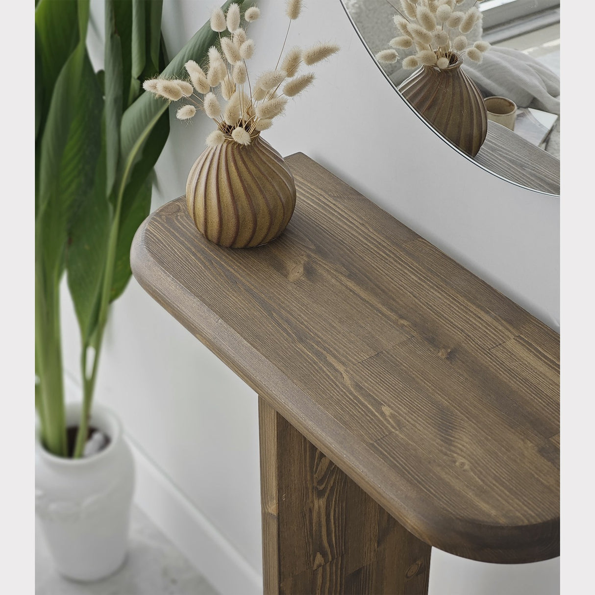 Coiffeuse Pratico Walnut Wood