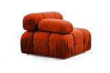 Banque modulaire 3 places avec bulle Hocker Oranje Red