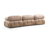 Banque modulaire Bubble Bubble Velvet Beige