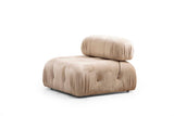 Banque modulaire Bubble Bubble Velvet Beige