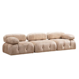 Banque modulaire Bubble Bubble Velvet Beige