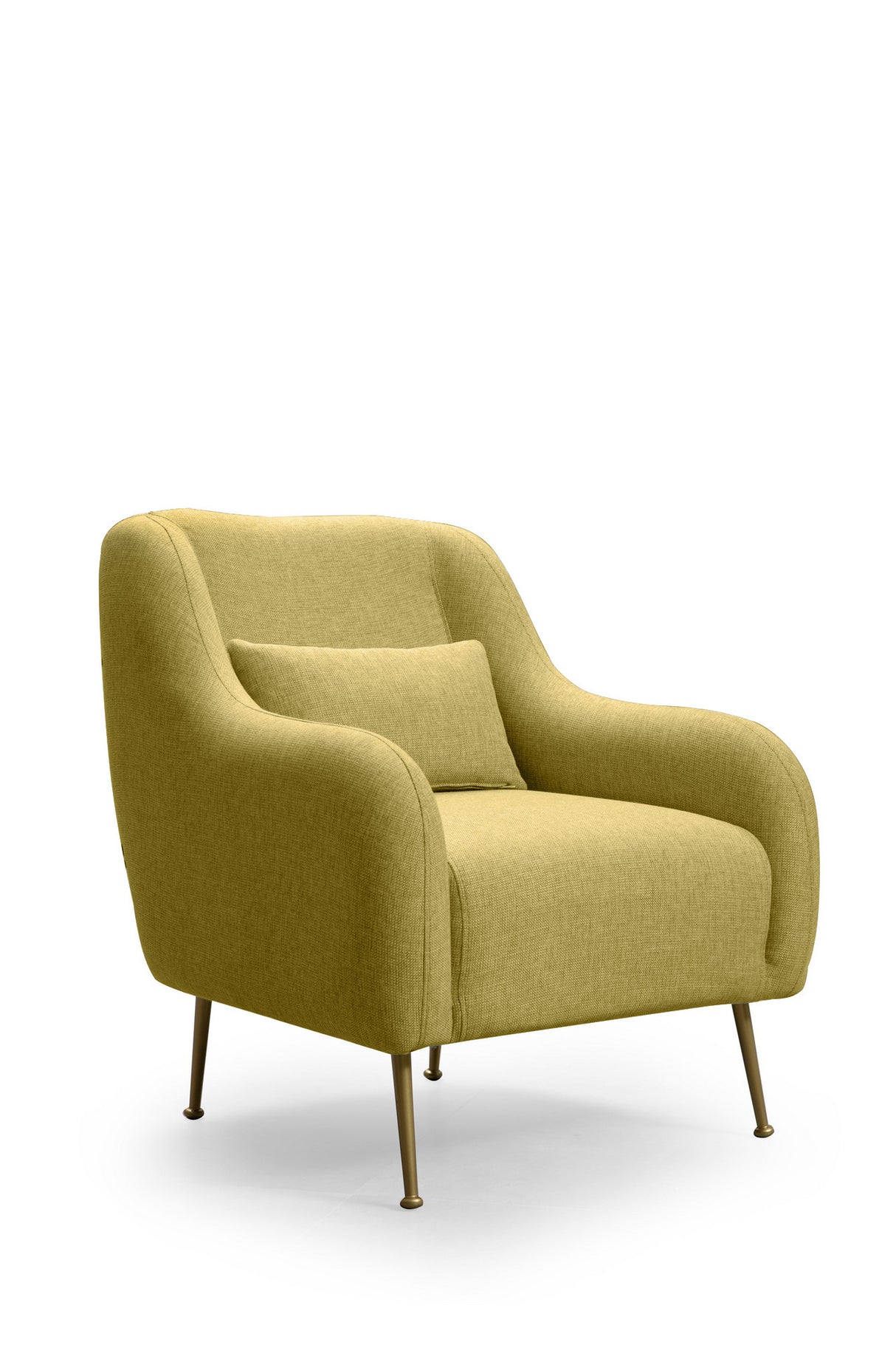 Fauteuil jaune Séville