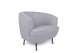 Fauteuil Piccoli Gris Clair