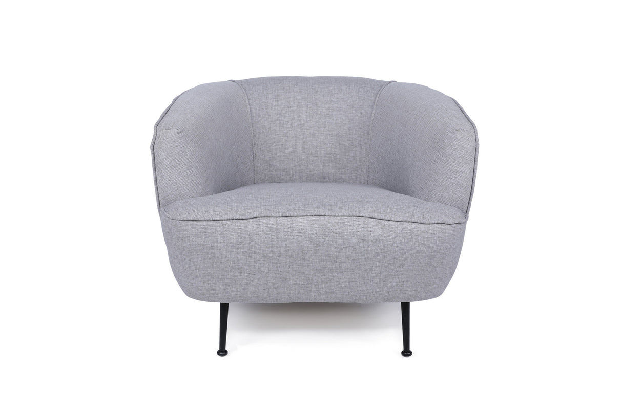 Fauteuil Piccoli Gris Clair