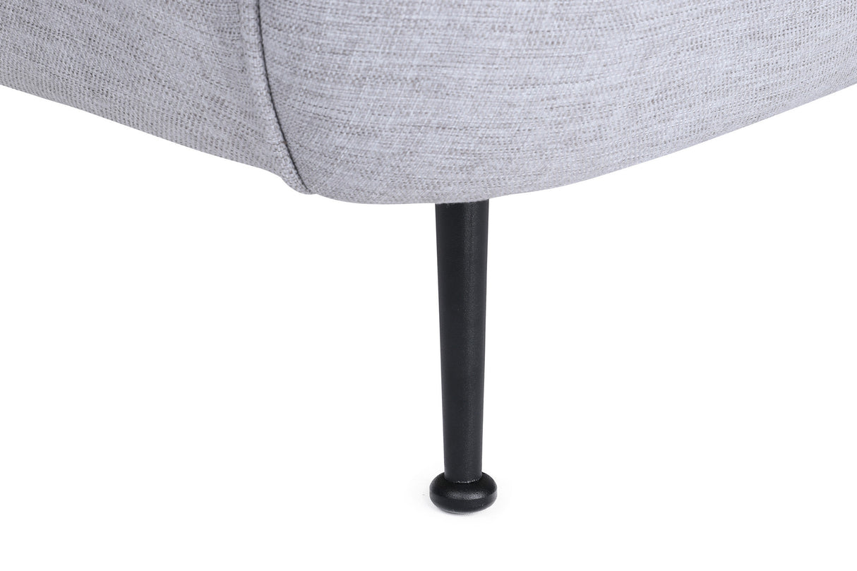 Fauteuil Piccoli Gris Clair