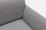 Fauteuil Eddy Gris Clair