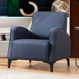 Fauteuil Petra Bleu