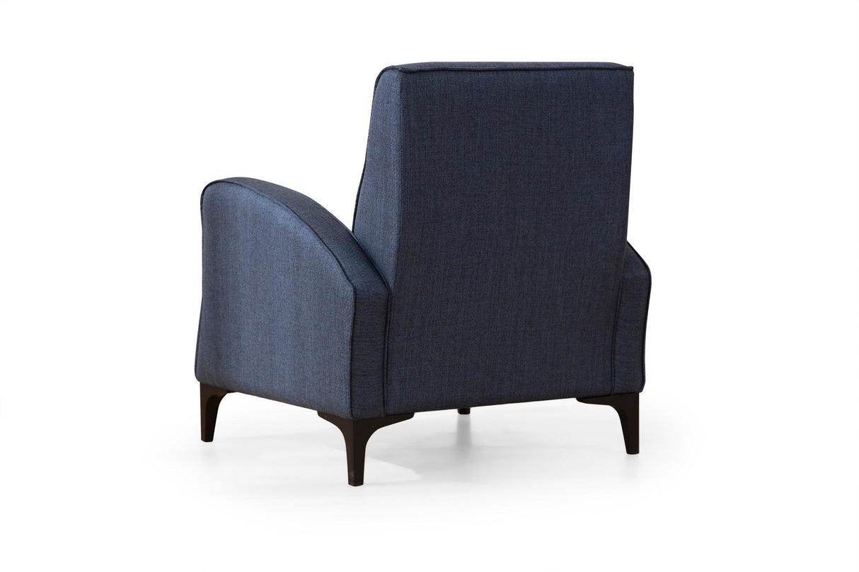 Fauteuil Petra Bleu