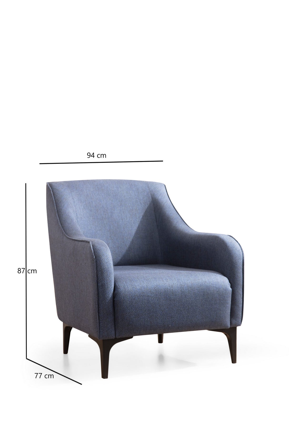 Fauteuil Belissimo Bleu