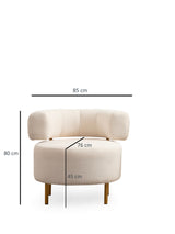 Fauteuil River Blanc