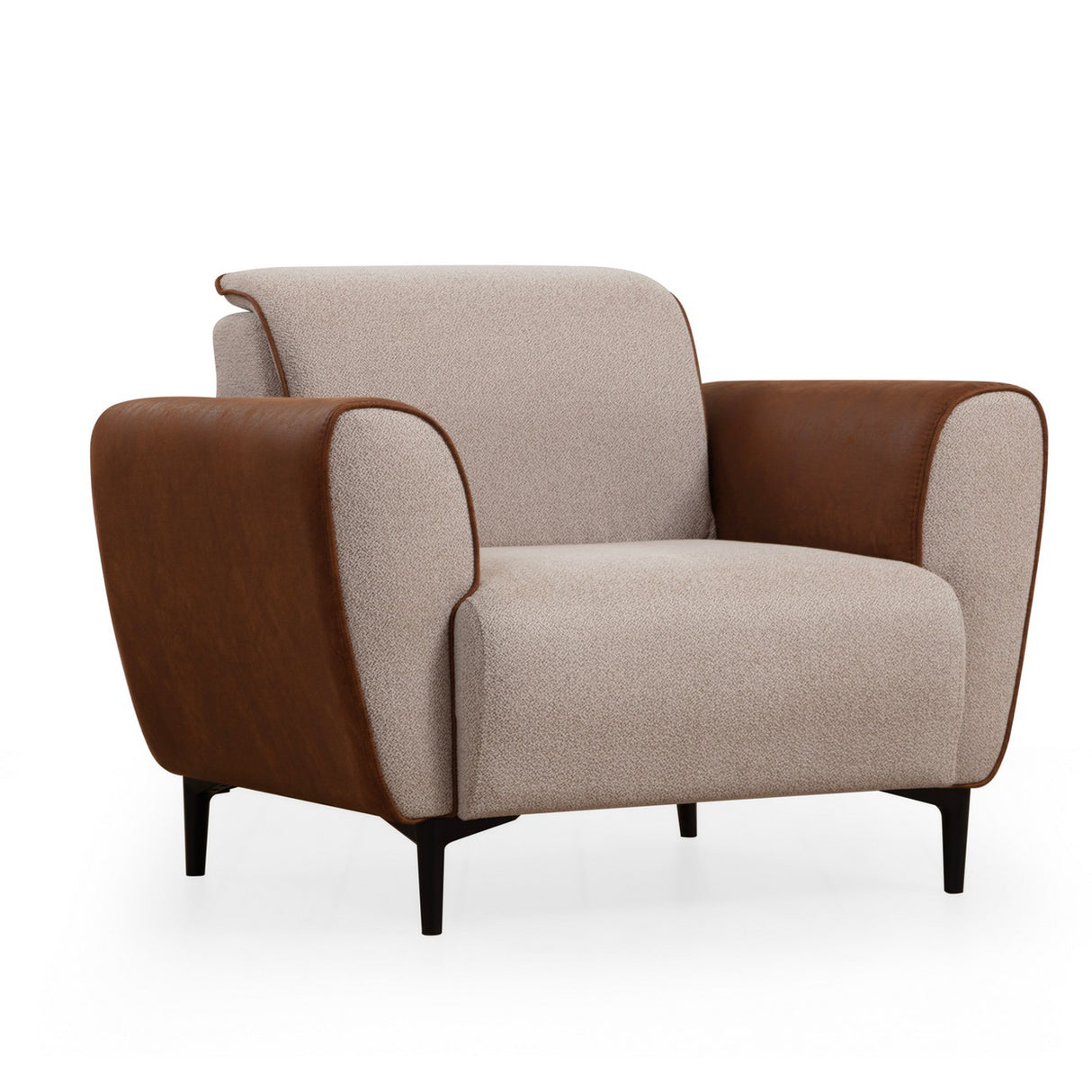 Fauteuil Aren Beige Cannelle