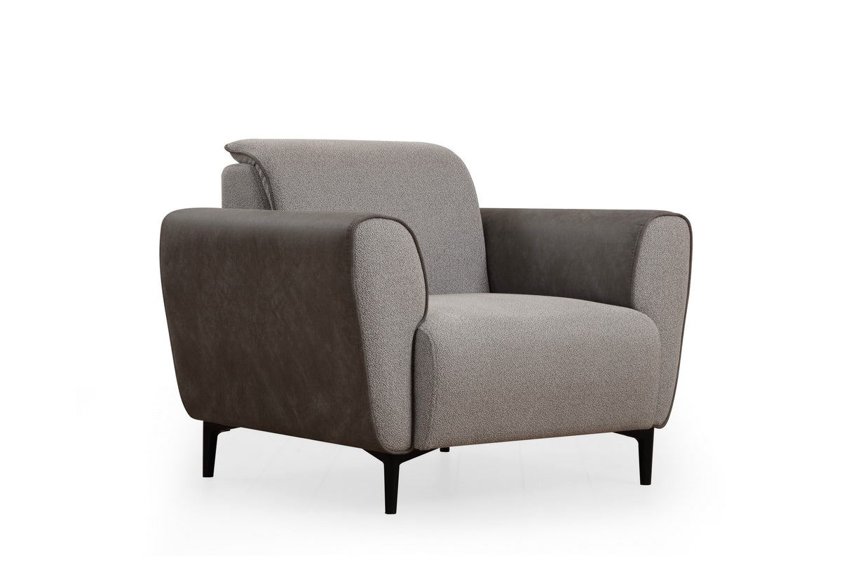 Fauteuil Aren Gris