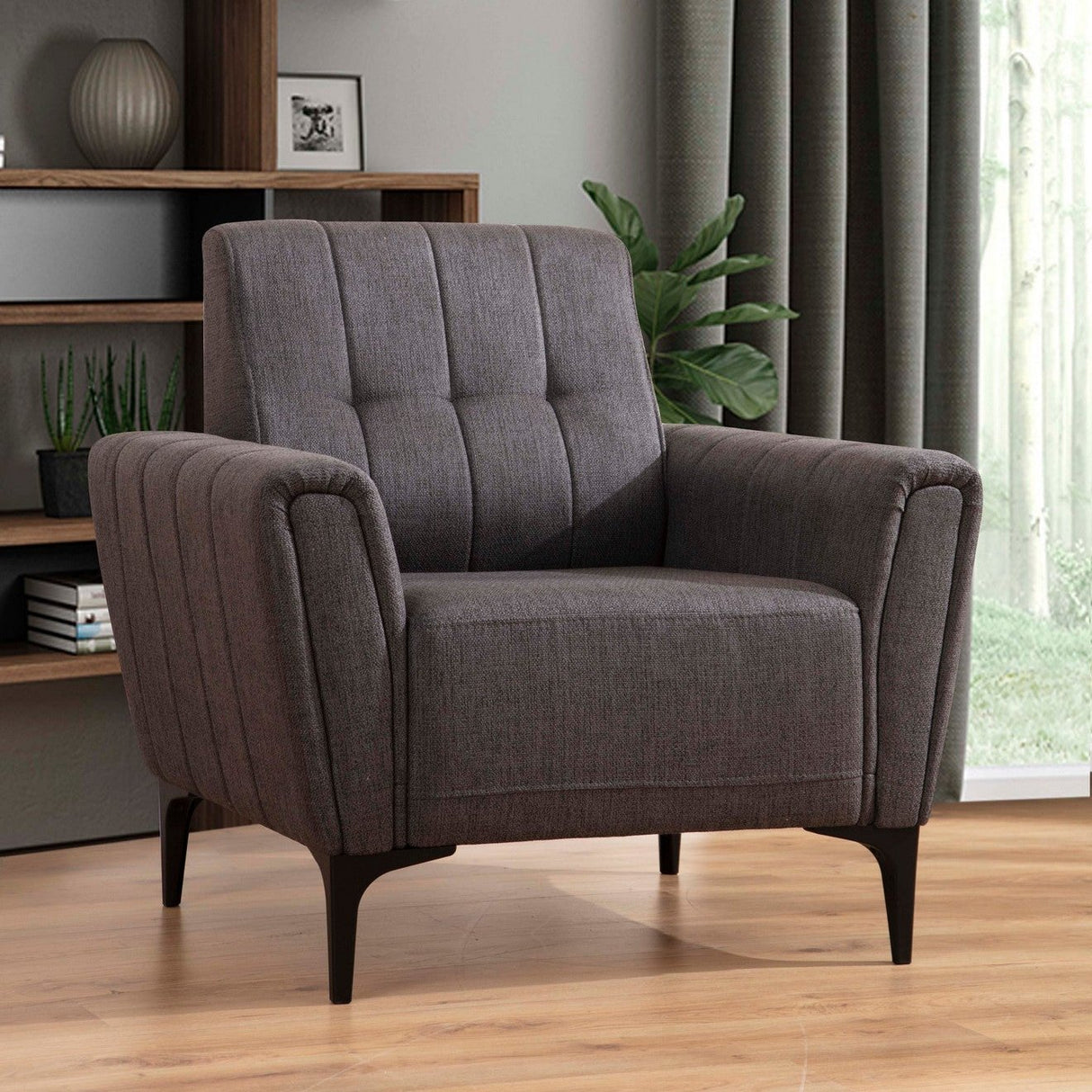 Fauteuil Hamlet Gris Foncé