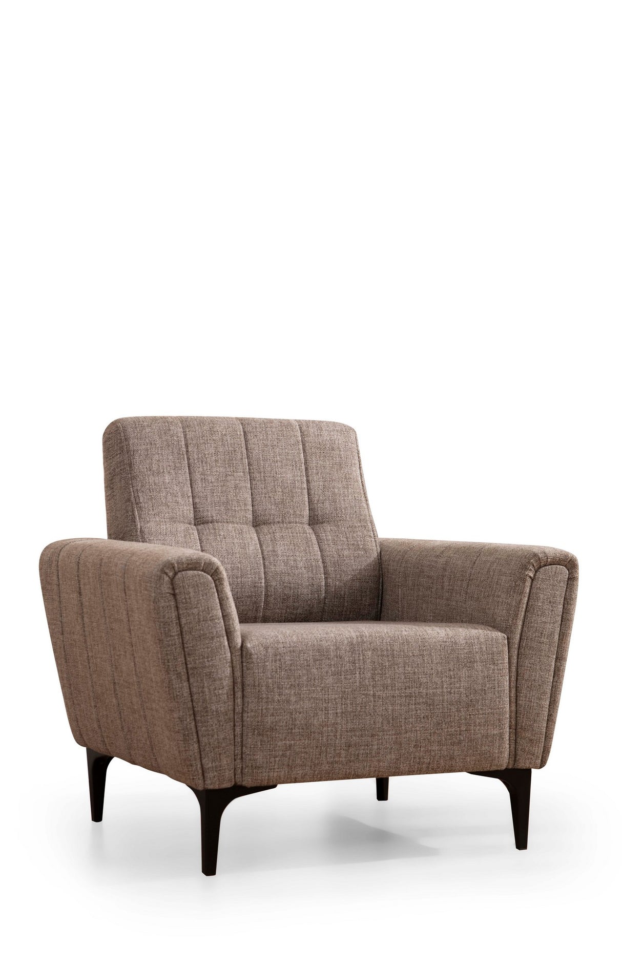 Fauteuil Hamlet Marron Clair