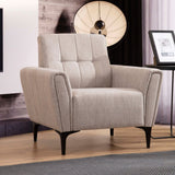 Hameau de fauteuil beige