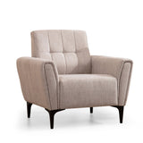 Hameau de fauteuil beige