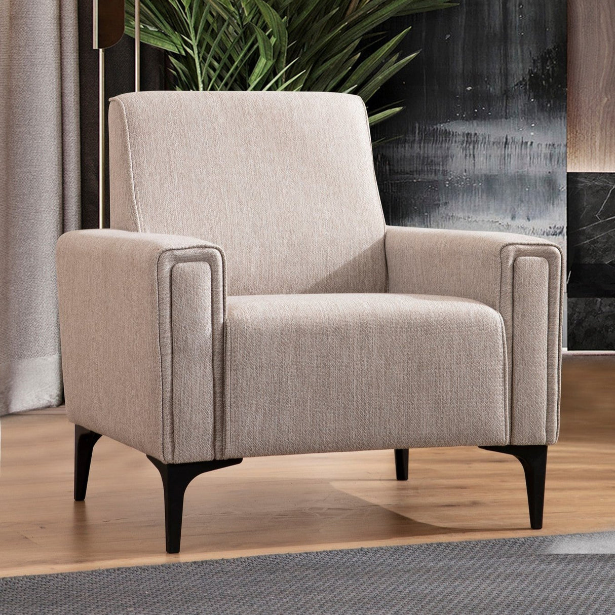 Fauteuil Horizon Marron Clair