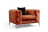 Fauteuil como orange