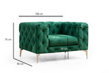 Fauteuil Como Vert