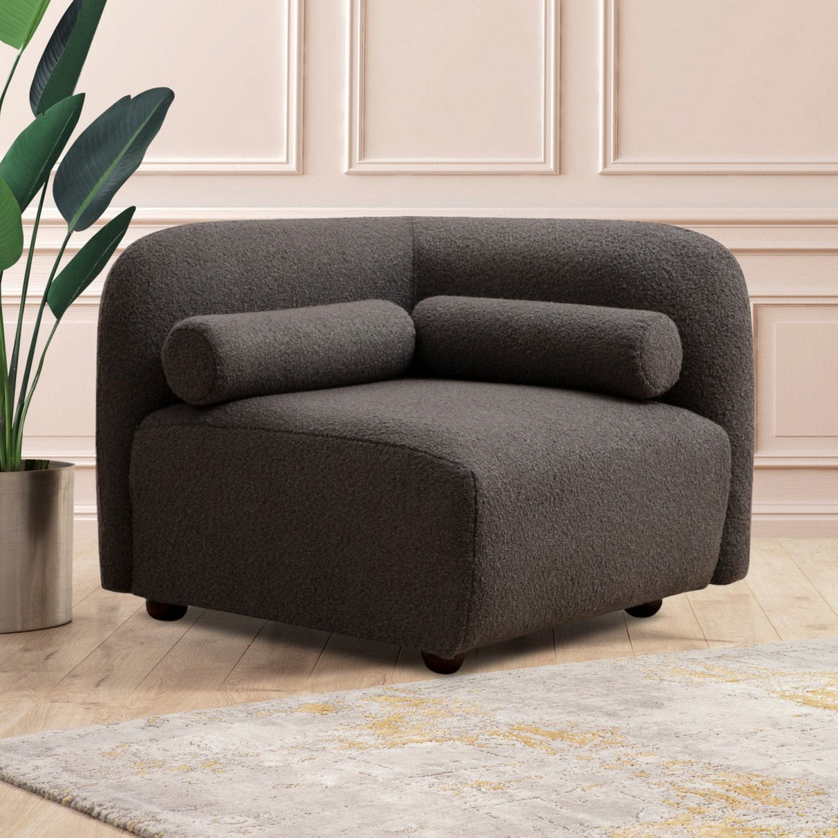 Fauteuil Viktor Gris Foncé