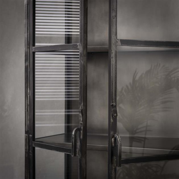 Éléments muraux - Vitrine Elias en métal avec verre - Dimehouse