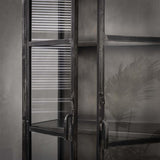 Éléments muraux - Vitrine Elias en métal avec verre - Dimehouse