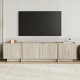 Meuble TV Lowen travertin 180 cm Bois mélaminé