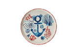 KAHSER14-MARINE Blanc Bleu Rouge 100% CÉRAMIQUE 6 cm de large
