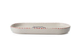 KAHSER14-MARINE Blanc Bleu Rouge 100% CÉRAMIQUE 6 cm de large