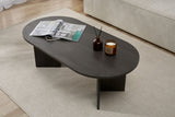 Salontafel Sable Lumiere Black 119x60 cm Melamine
